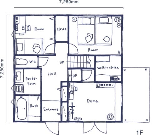 1F